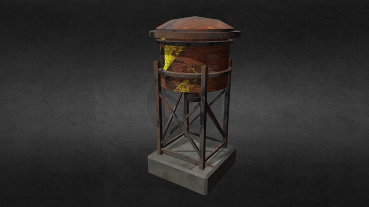 Water tower 3D Model
