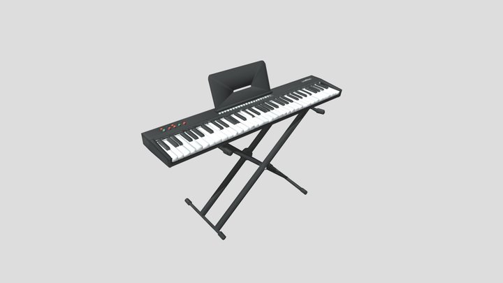 Piano keyboard – Modello 3D gratuito STL