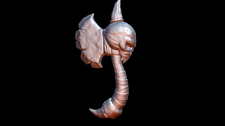Cain's Axe 3D Model