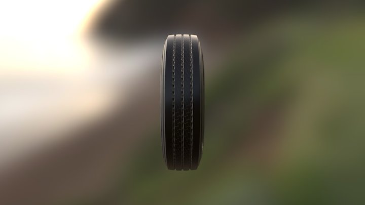 HSR2 Tyre 3D Model