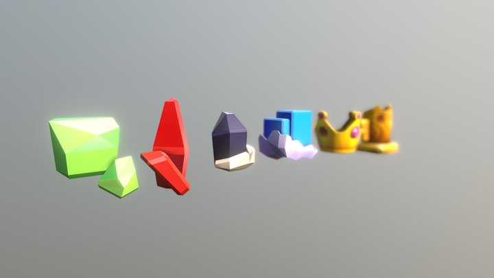 All Collectables 3D Model