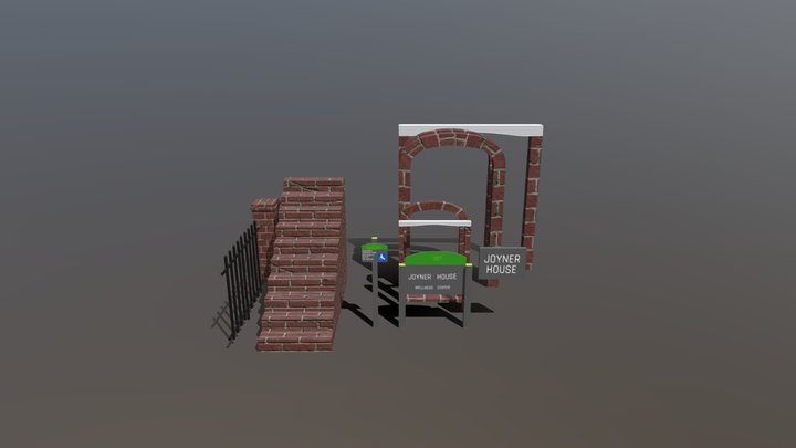 Final Modular Environment 3D Model
