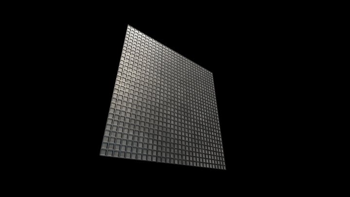 Henge Wall Panel Checkmate 3D Model