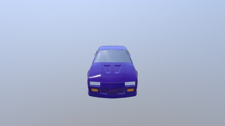 Camaro IROC-Z 3D Model