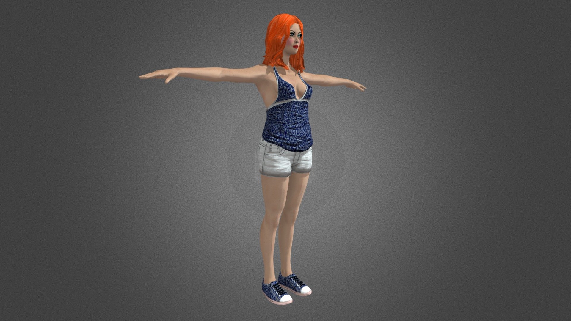 Girl 15 10 obj download free 3d model by samsikua 9e3bf3b