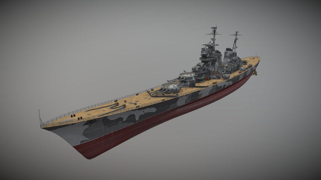 Project 82 "Stalingrad" battlecruiser model