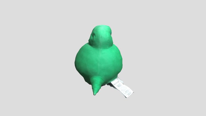 Dinosaur Stuffed Animal Plush 3D Model