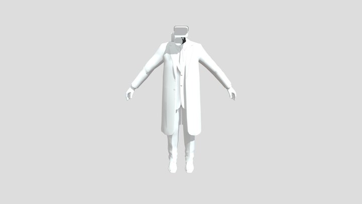 Cameraman 3D Model
