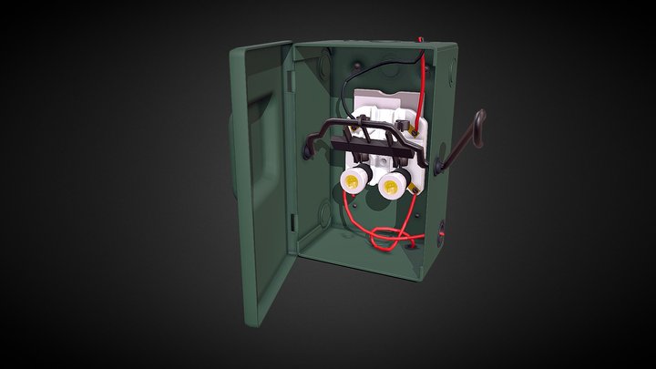 Case Study2-Old Industrial Electric Box (no UV)
