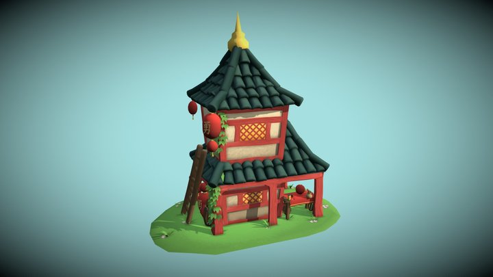 World of DAE Villages of Empires & Civilisations 3D Model