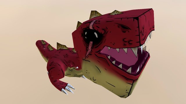 Terror Rex Hi Res 3D Model