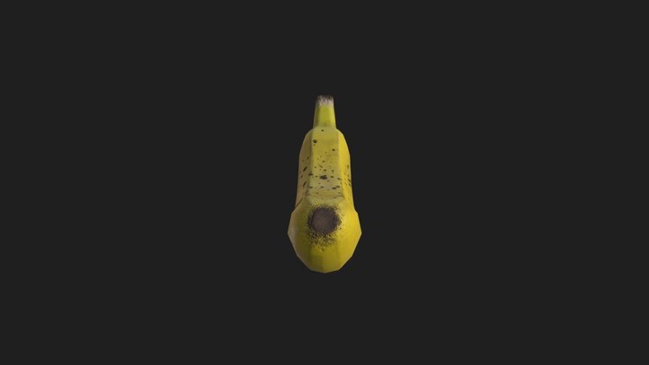 Banana Realist 3D Model