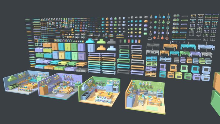 Kitchen_room 3D Model