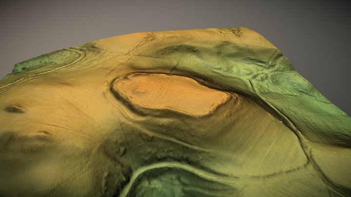 Castle Ring, Gorsty Bank, Shropshire (UK) – Free 3D Model STL