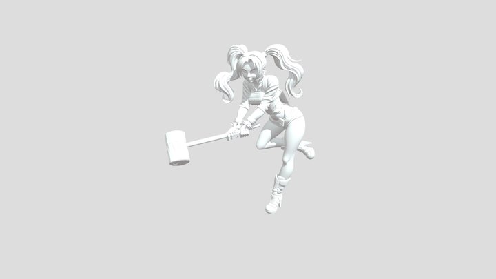 Harley Quinn - Comic Book Edition 3D Model
