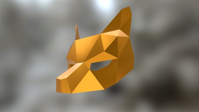Wolf Mask 3D Model
