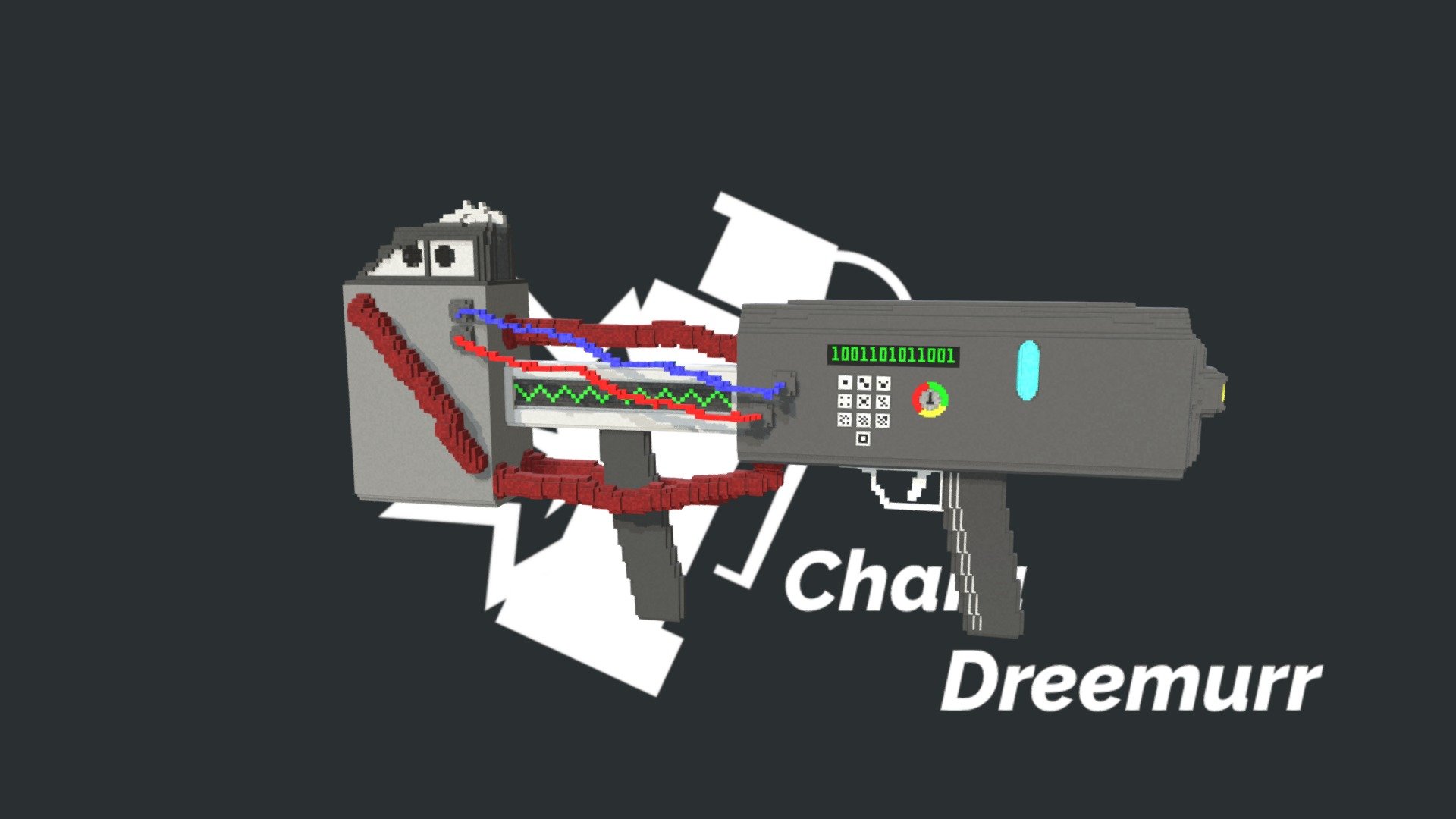 Voxel SomethingGun (cubik)