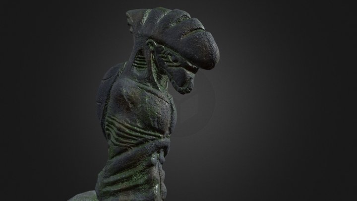Ancient Statue 3D Model