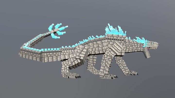 Minecraft Titanus Shimo 3D Model