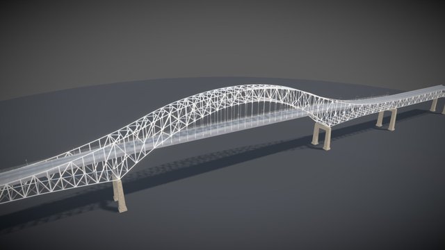 puente de las Americas 3D Model