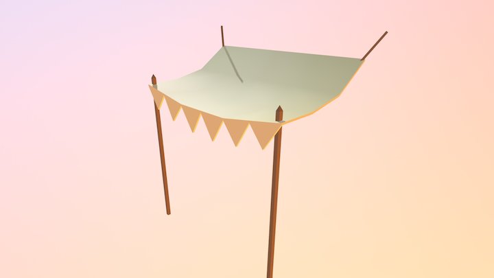 Cloth Hangover 1 3D Model
