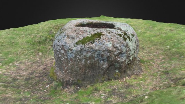 Ulmale Sacrificial Stone 3D Model