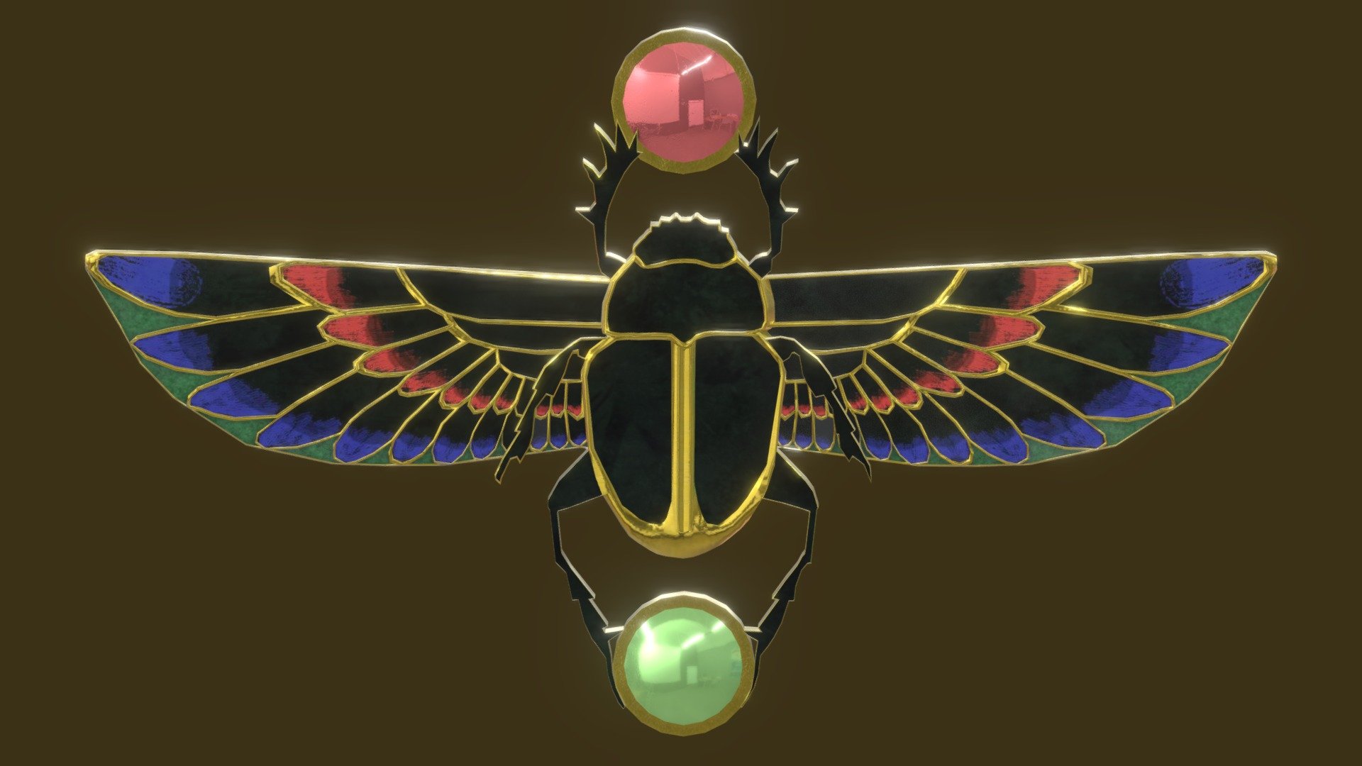 Scarab Buy Royalty Free 3d Model By Ametzger [9e45cd9] Sketchfab Store