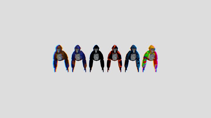 gorilla-tag-gorillas 3D Model