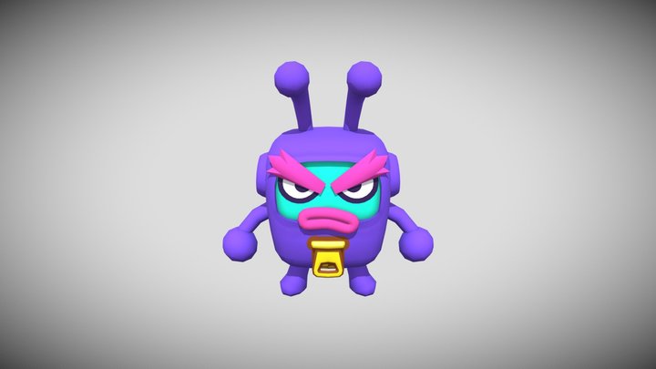 Alien Big 3D Model
