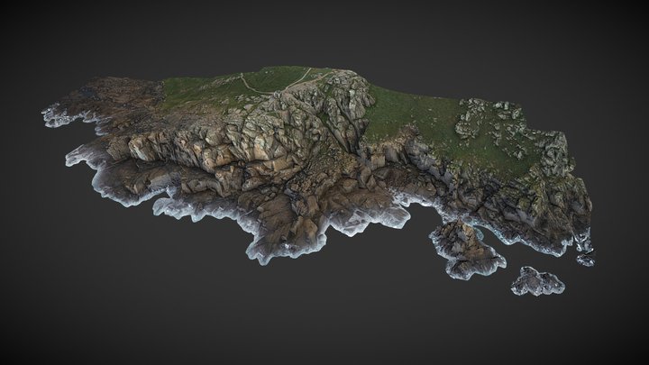 Sennen Cliffs Survey 3D Model