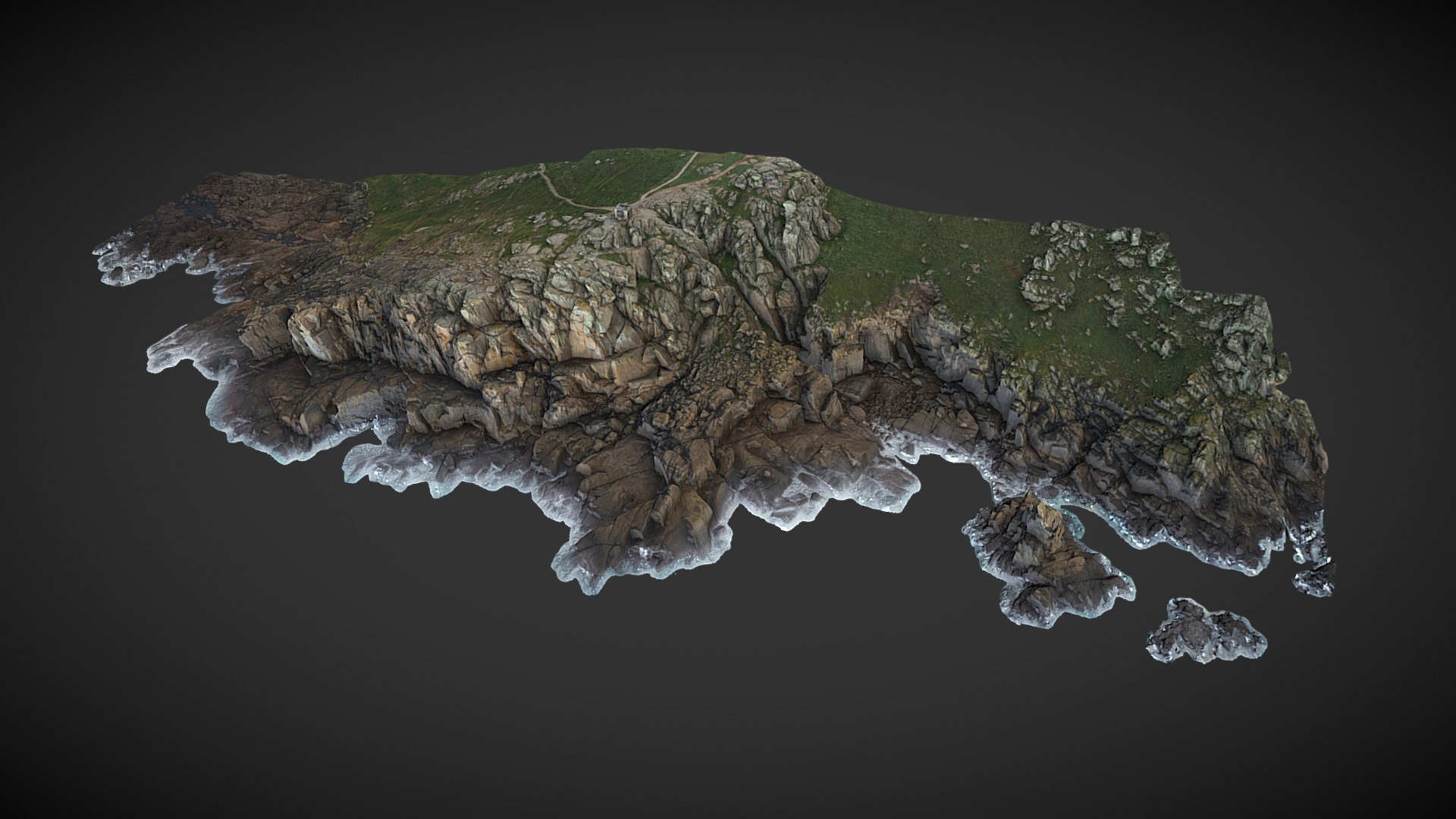 Sennen Cliffs Survey - Buy Royalty Free 3D model by 3deep [9e46989 ...