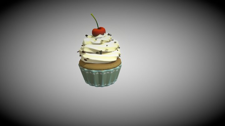 Cupcake 3D Model