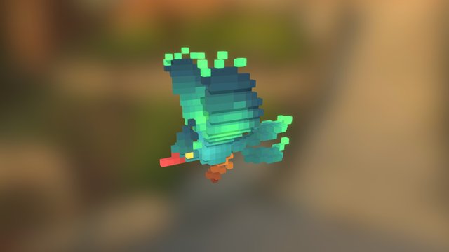 Acus - Fugl 3D Model