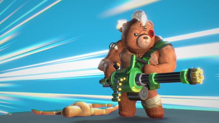 Teddy Bear 3D Model