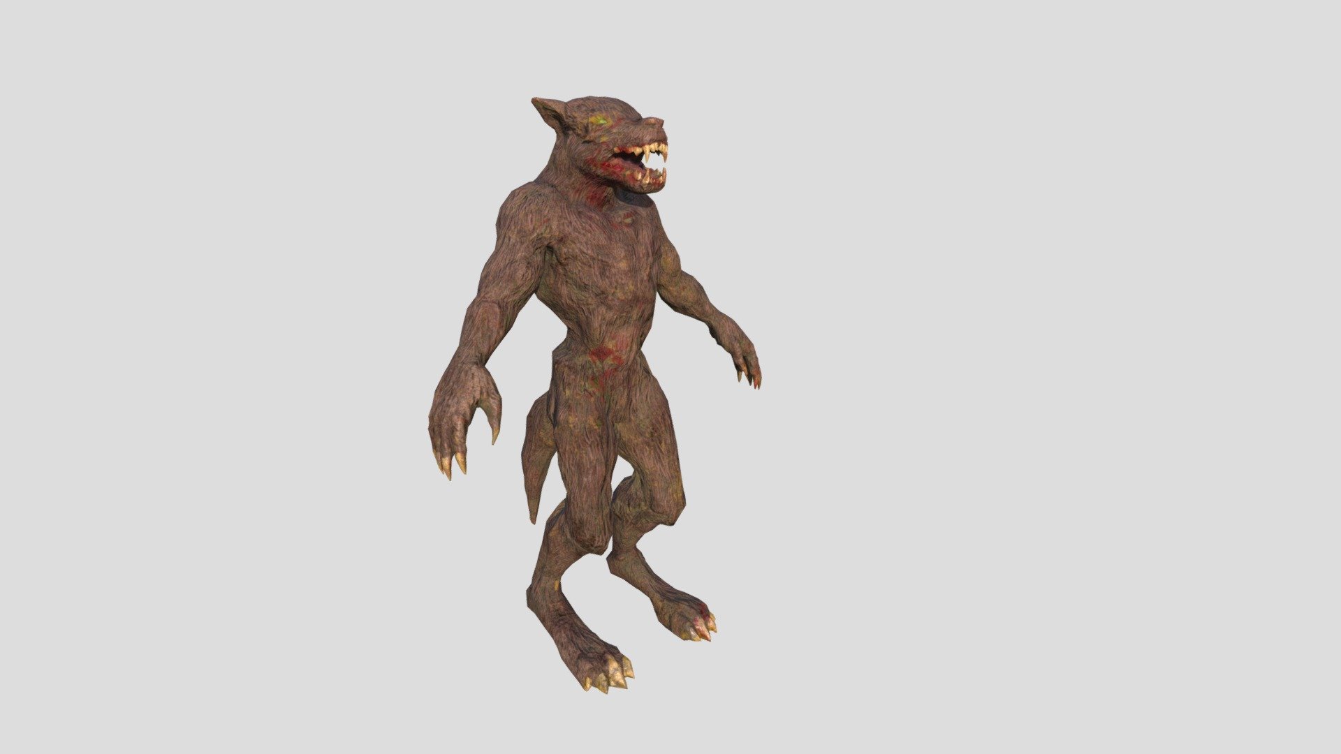 Corrupted Werewolf - 3D model by shephard [9e49cd2] - Sketchfab