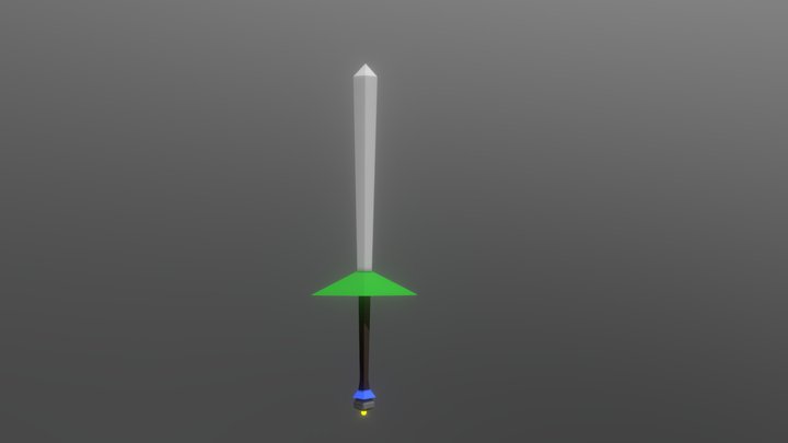 First Sword Model 3D Model