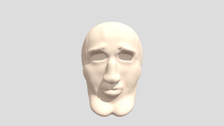 Handsome Squidward 3D Model