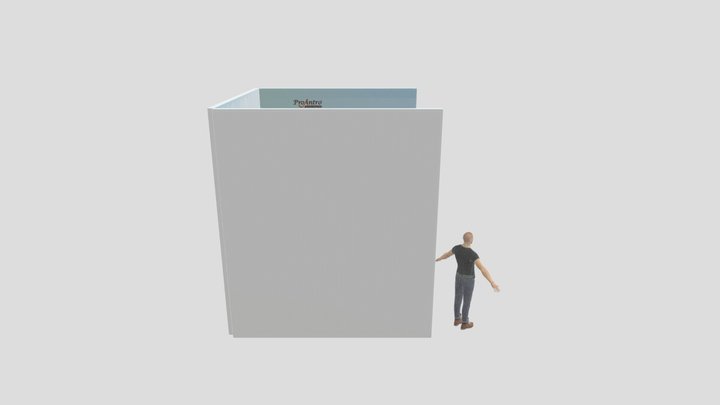 Proantro攤位示意圖_Design_01 3D Model