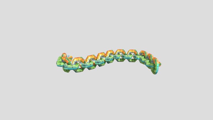 CHAIN LINKS UV 3D Model