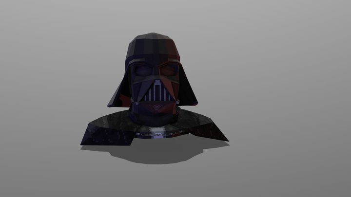 Low- Poly DarthVader 3D Model