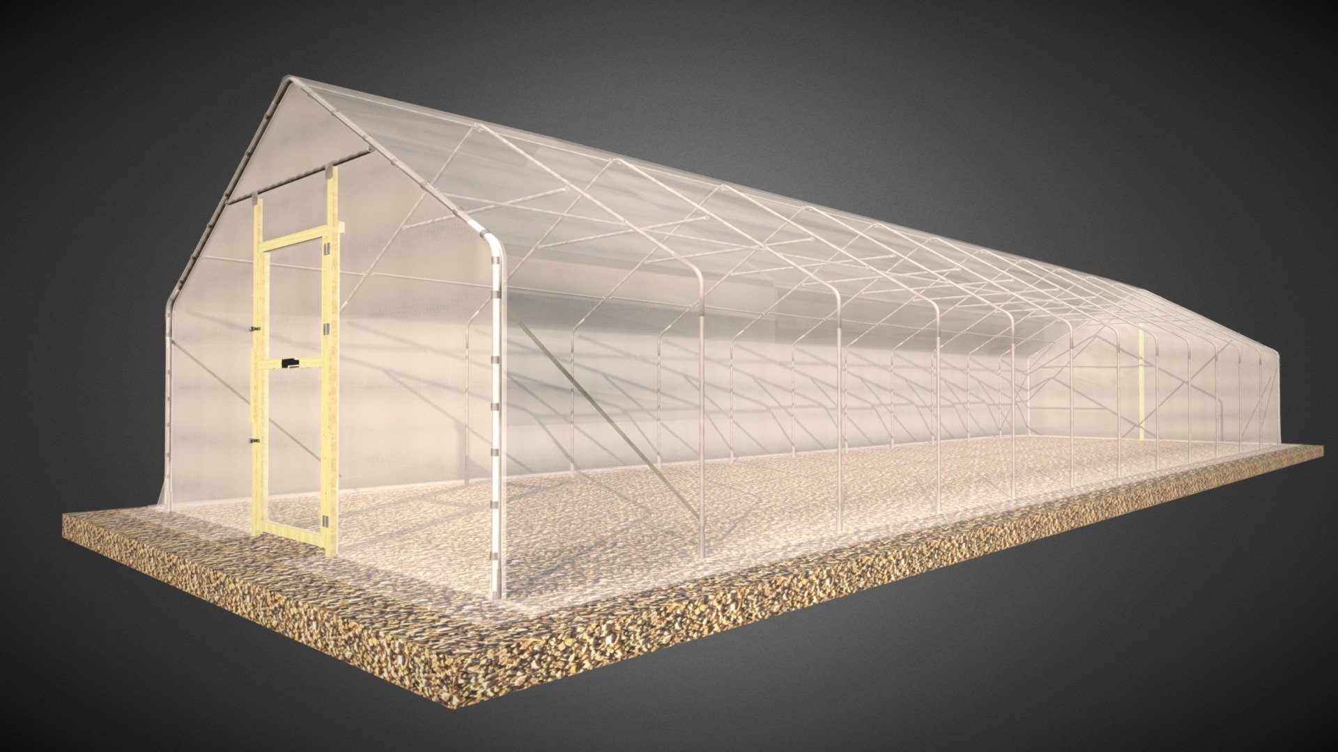 Tunnelväxthus Växa 5 x 18m