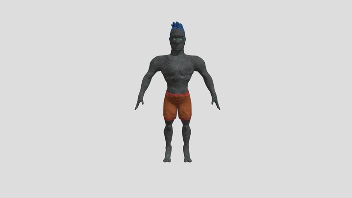 Standing Greeting 3D Model