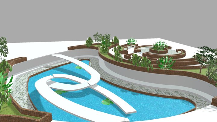 Penquins Play Area 3D Model