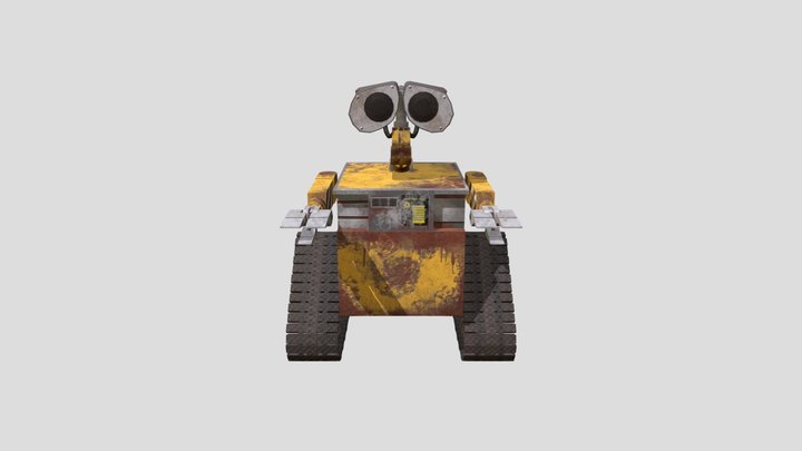 Wall E 3D Model