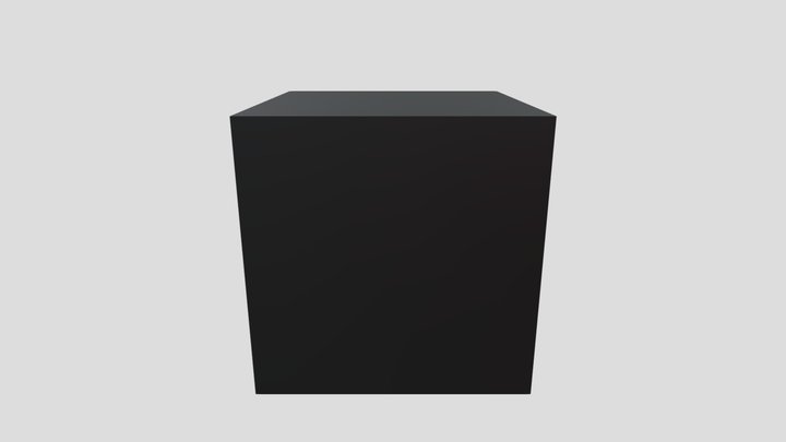 Test cube 3D Model