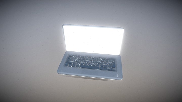 ordinateur 3D Model