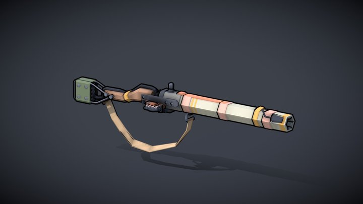 Rail Gun Rifle – Free 3D Model STL