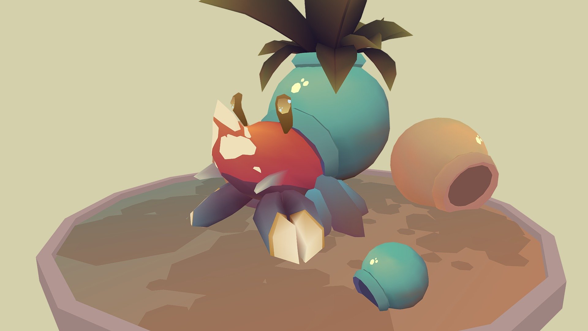 Eastward Fanart - Pot Crab!