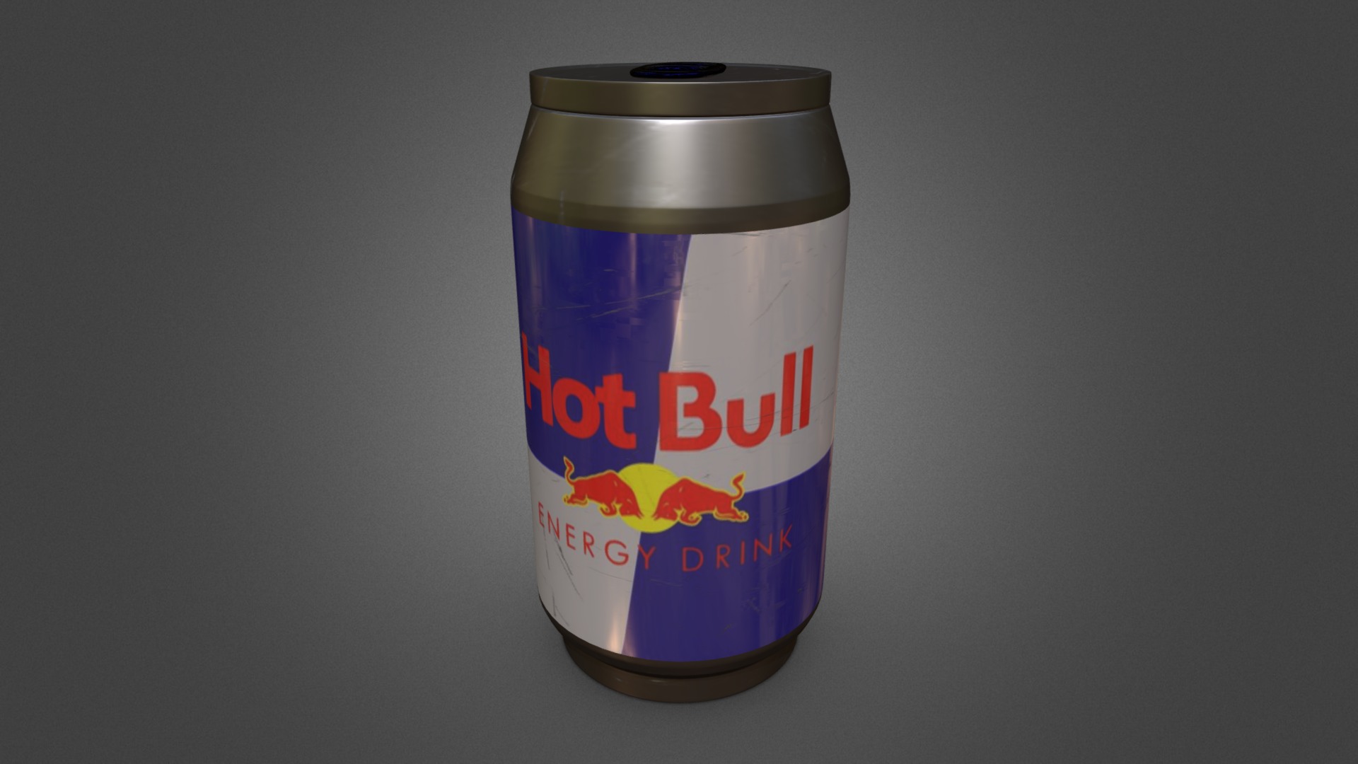3D model Energy Drink PUBG - This is a 3D model of the Energy Drink PUBG. The 3D model is about a can of soda.