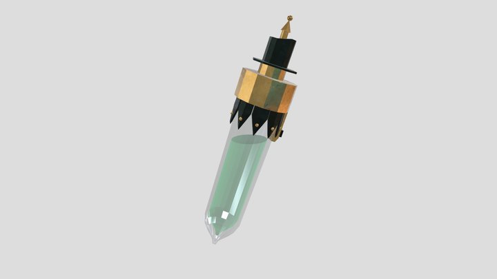 Vial 3D Model